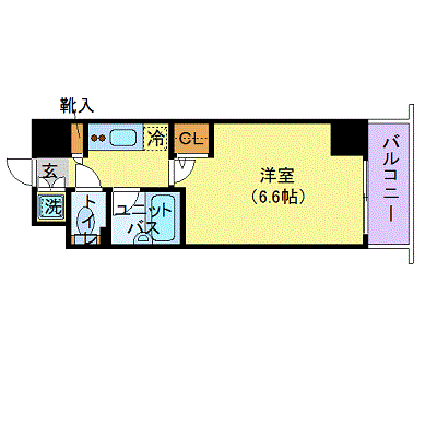 マンスリーリブマックス両国メゾン■【浴室乾燥付】≪スタンダードシリーズ≫の物件間取り図