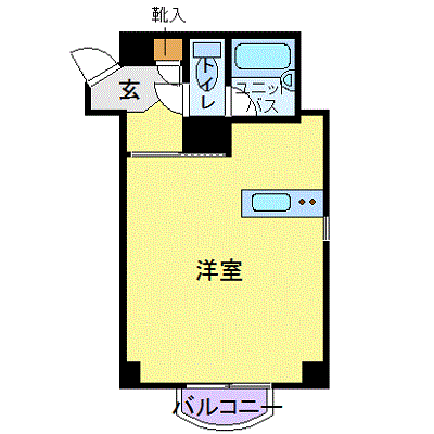 グッドステイ学芸大学南※【ベーシック・30㎡・駅3分】の物件間取り図