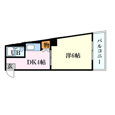 グッドステイ広島城東■【ライト・NET対応】の間取り図