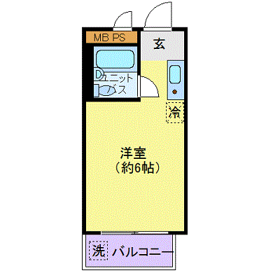 マンスリーリブマックス中野ステーションフロント■【NET対応】≪スマートシリーズ≫の間取り図