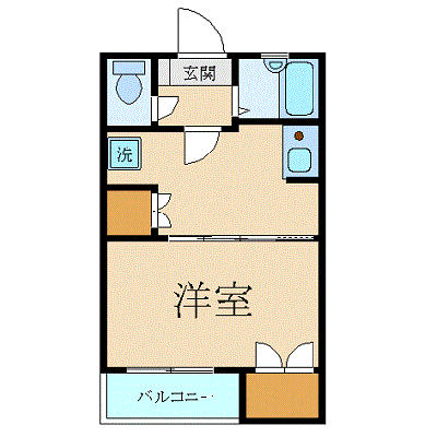 グッドステイ大崎五反田▲【ベーシック】の物件間取り図