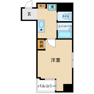 グッドステイ南池袋東京音大フロント☆【ベーシック】の物件間取り図