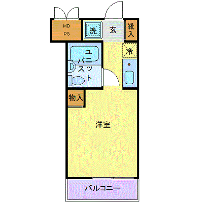 グッドステイ戸塚EAST■【ライト】の物件間取り図