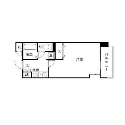 OneLife神戸駅前【▼室内見学可（※空室状況により、応相談）】の物件間取り図