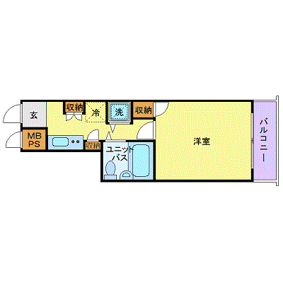 マンスリーリブマックス戸越公園ステイ△【NET対応】≪スマートシリーズ≫の物件間取り図