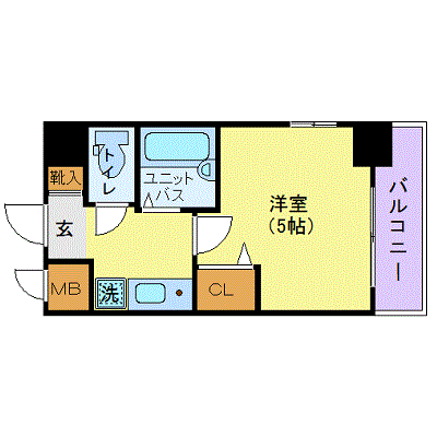 マンスリーリブマックス池尻大橋・目黒川リバーサイドステイ△【NET対応】≪スタンダードシリーズ≫の物件間取り図