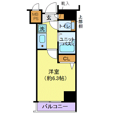 マンスリーリブマックス明大前EASTステイ■【NET対応】≪スタンダードシリーズ≫の物件間取り図