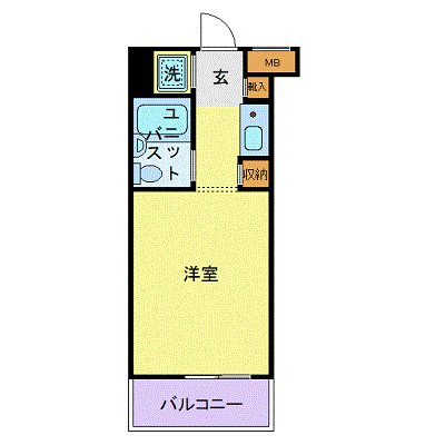 グッドステイ横浜駅西口★【ライト】の物件間取り図