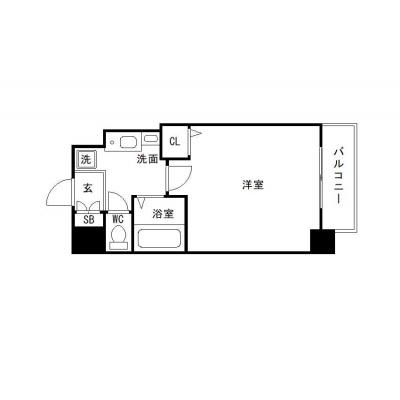 OneLife二条城前【★室内見学可（※空室状況により、応相談）】の間取り図