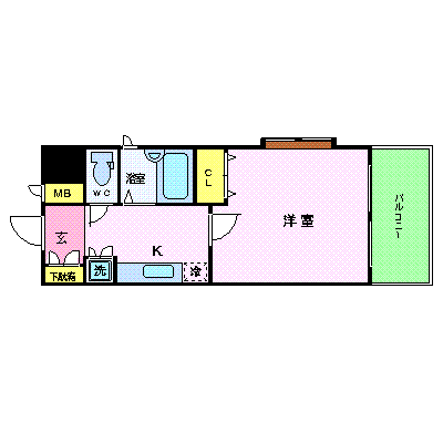 グッドステイ大塚・池袋サンシャインEAST■『セパレート』【ベーシック】の間取り図