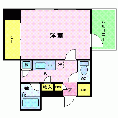 グッドステイ銀座一丁目■『駅徒歩4分』【ベーシック】の物件間取り図