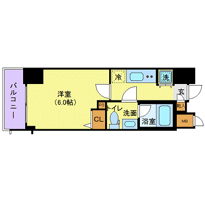 グッドステイ北千住WESTプレセダンヒルズ※【ハイクラス】の物件間取り図