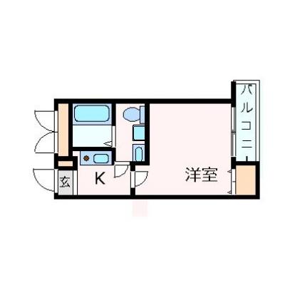 OneLife江之子島【洗浄機能付き便座,独立洗面台,オートロック】の物件間取り図