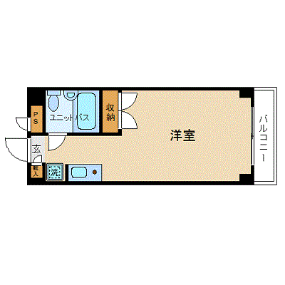 グッドステイ西新宿ノースステイ■【ライト】の物件間取り図