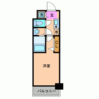 グッドステイ名古屋栄ブリオ■【ハイクラス・洗浄機能付き便座・独立洗面台・オートロック・浴室乾燥機】の物件間取り図