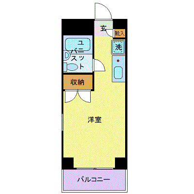 グッドステイ水戸駅NORTH『駅徒歩5分』【ライト】の物件間取り図