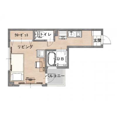 レントライフマンスリー上田駅温泉口の物件間取り図