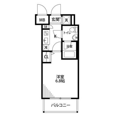 ◆アットイン川崎10  『公式サイト限定キャンペーン実施中！室内画像も豊富で、お見積り／web予約も可能です！「アットイン公式」で検索！🔍』の間取り図