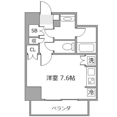 アットイン銀座7　『アットイン公式WEBサイトなら空室状況を検索｜かんたん予約🔍＜24時間受付中！＞』の物件間取り図