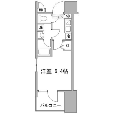 ◆アットイン川崎13　#高速WiFi使い放題　#月々お支払可能の物件間取り図