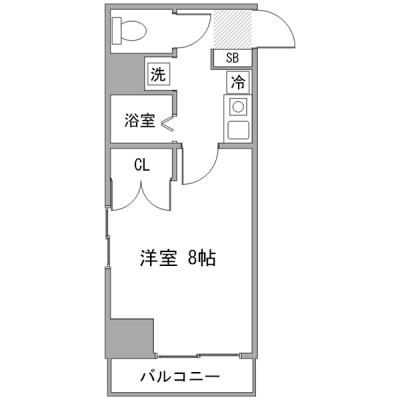 ◇アットイン蒲田4　『アットイン公式WEBサイトなら空室状況を検索｜かんたん予約🔍＜24時間受付中！＞』の物件間取り図