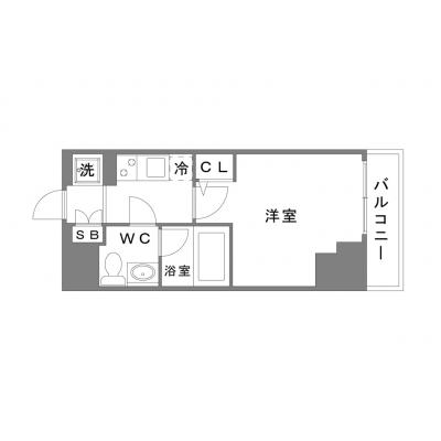 OneLife笹塚デューク2nd【▼新宿まで好アクセス！】の物件間取り図
