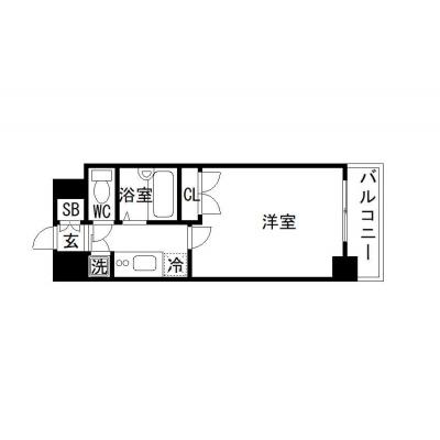 OneLife広尾グラム【★日本赤十字社医療センター至近】の物件間取り図