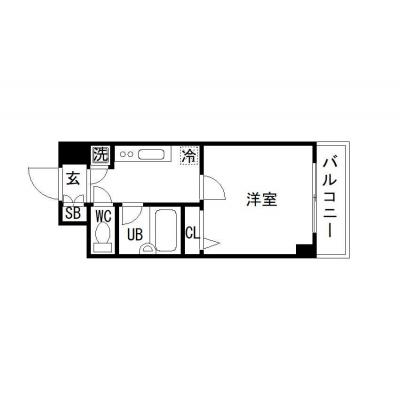 OneLife渋谷スタジオWEST【▼▼渋谷マークシティまで徒歩圏内】の物件間取り図