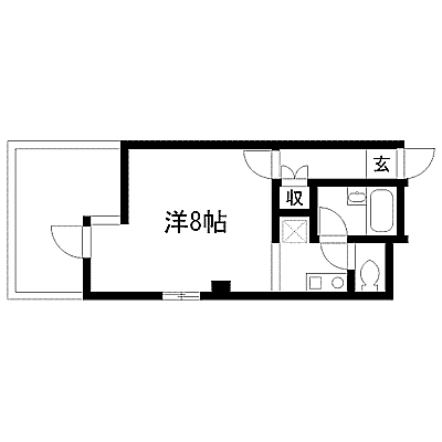 SOMビル（ネット無料）の物件間取り図