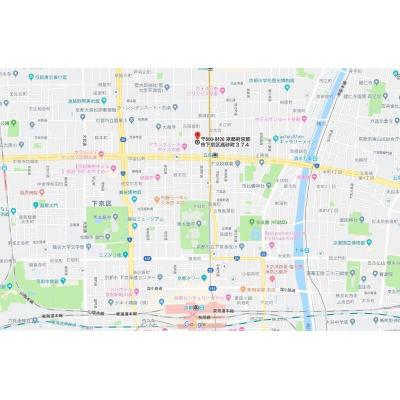 五条セフィーマンション１０１号　１ＤＫｔｙｐｅ　五条駅徒歩１分の物件地図