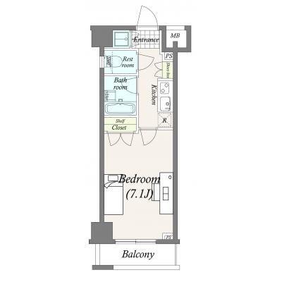 【TM新宿パークサイド/SD2】駅近徒歩1分・ネットWi-Fi無制限無料・外国語対応可・テレワークにも♪の物件地図