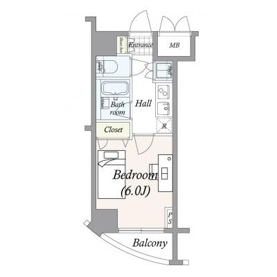 【TM芝公園/SD2】20.2㎡・御成門徒歩３分・ＢＴ別・ネットWi-Fi無制限無料・テレワークにも♪の物件地図