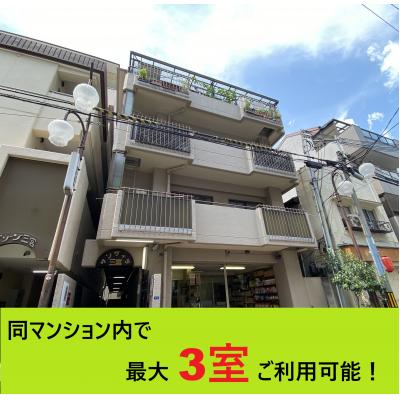 ◆パシオン神戸三宮２＜Wi-Fiレンタルあり(有料)＞【洗浄便座付きでこの価格！★リノベーション物件★三宮駅まで徒歩５分！】の物件地図