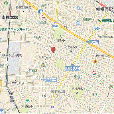 グッドステイ南橋本ステーションEAST☆『24平米・セパレート』【ベーシック】の物件地図
