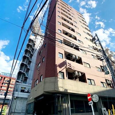 [六本木交差点至近]マンスリー17A：1R、33平米(2階)の物件地図