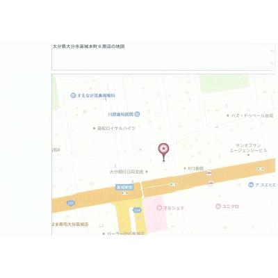 クボタマンスリー高松の物件地図