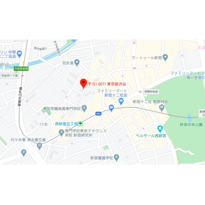 PIPI　渋谷区一戸建て・駅まで徒歩2分・3LDK・各寝室ベッドあり・Wifi完備・家具家電付・一時帰国者利用可能・ファミリー向け・礼金不要の物件地図