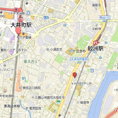 マンスリーリブマックス大井町EAST■≪スマートシリーズ≫の物件地図