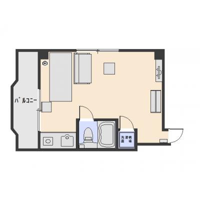 🏅〚最安値・プライス保証〛🌈🌈　リノベーション・角部屋　🌈🌈　天神駅まで徒歩5分✤✤アライドワン天神ノース＠C✤の物件地図