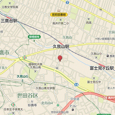 グッドステイ京王井の頭線久我山ステーションフロント■『駅4分・浴室乾燥付』【ベーシック】の物件地図