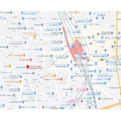 セイワマンスリー太閤通【1K】【禁煙】【長期の方大歓迎】【名古屋駅徒歩圏内】の物件地図