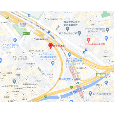 マンスリーステージ石川町の物件地図
