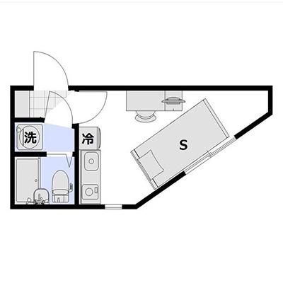 □アットイン西日暮里2-1　《当社全物件 無料Wi-Fi完備｜来店不要・WEBで予約から契約まで完結》の物件地図