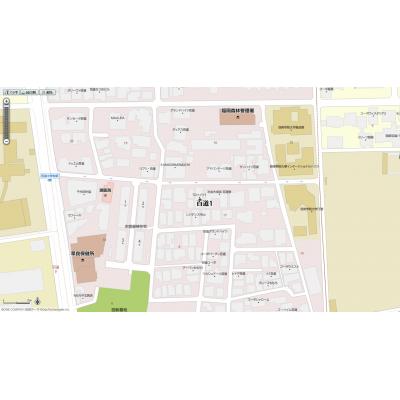 アートラフィーネ香椎の物件地図