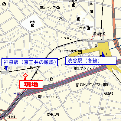 グッドステイ渋谷マークシティフロント■『禁煙ルーム・1R・31平米・独立洗面・浴室乾燥付』【ハイクラス】の物件地図