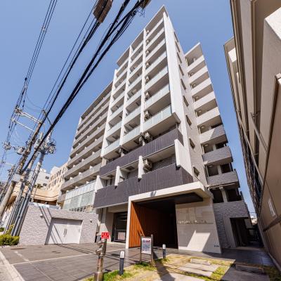 🌳全期間“賃料半額割” 開催中🏡　biz.Monthly江坂駅前-7　8階🚭≪1000806≫の物件地図