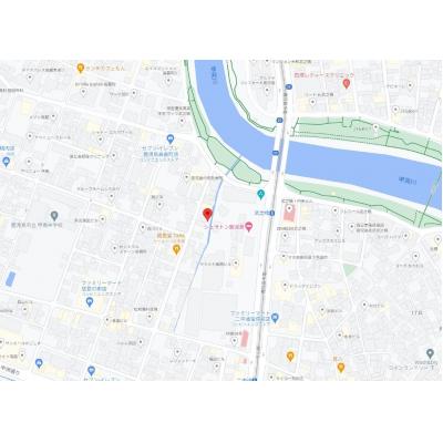 グリーンハウスの物件地図