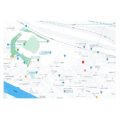 マツダスタジアムサイド大州マンスリーマンションの物件地図