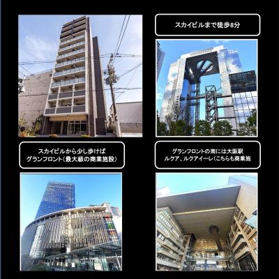◣◥◣ Special Sale 実施中 ご契約全期間の賃料「60%OFF」◢◤◢【ネット無制限/浴室乾燥機付き】 クリスタルグランツうめきた 🚭［No.1372080］の物件地図