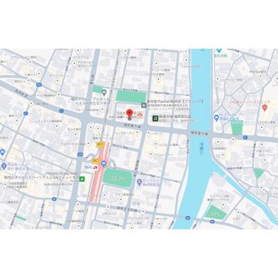 ★5月入居特典★お得な割引キャンペーン実施中！箱崎駅から徒歩3分の好立地で便利です♪ ネット無料もおすすめポイント！の物件地図